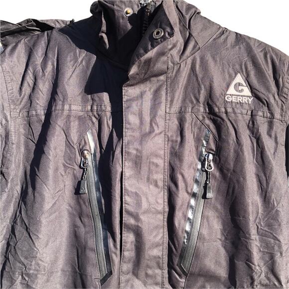 Gerry ski snowboard 2 in 1 hooded jacket shell plus puffer inner jacket medium - Picture 5 of 16